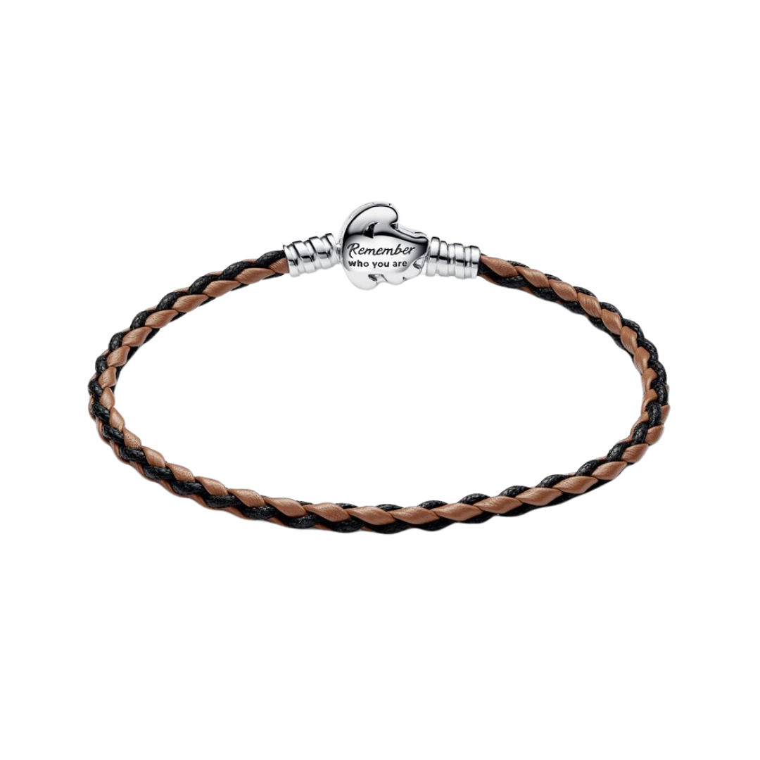 Pulsera Cuero con Broche Simba